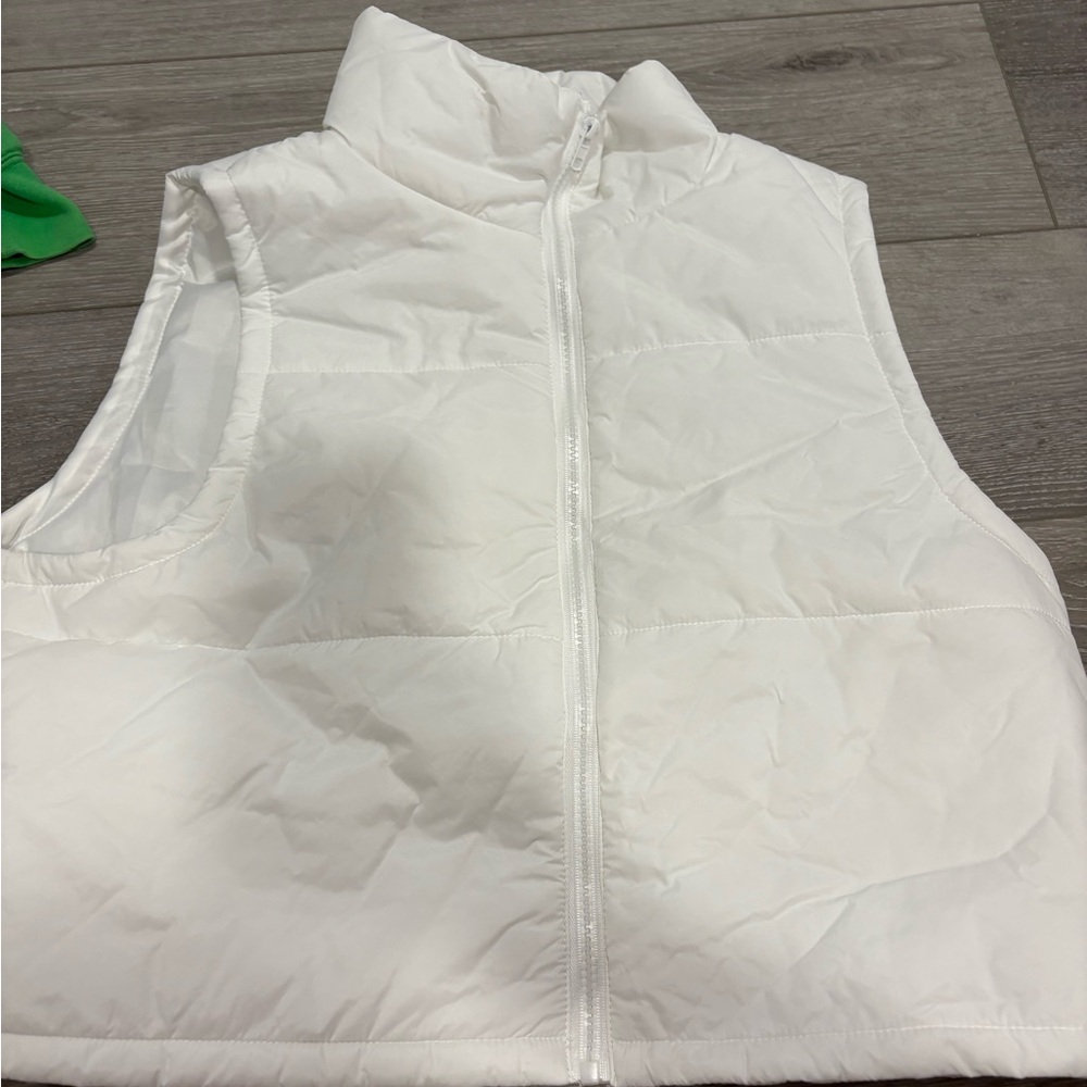 SHEIN Elegant White Outerwear